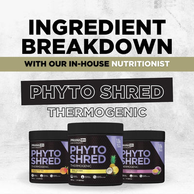 PHYTO SHRED - THERMORGENIC - INGREDIENT BREAKDOWN WITH OUR NUTRITIONIST