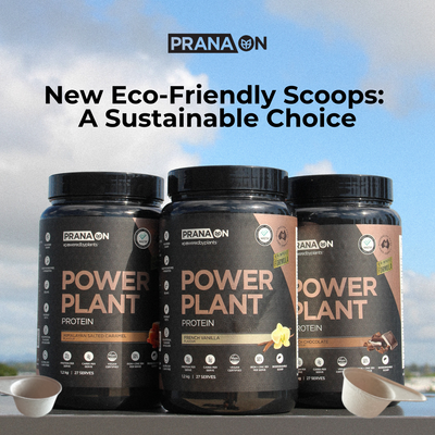 Introducing PranaOn's New Eco-Friendly Scoops: A Step Towards Sustainability