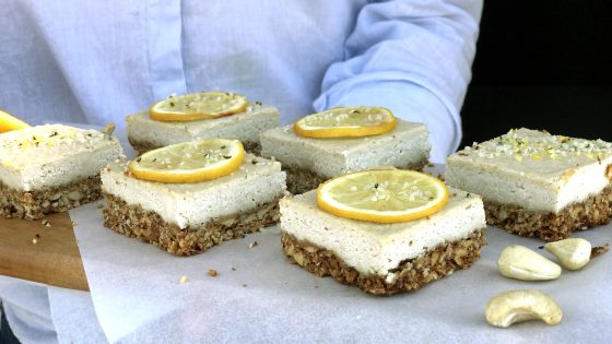 Lemon Tart Protein Slice