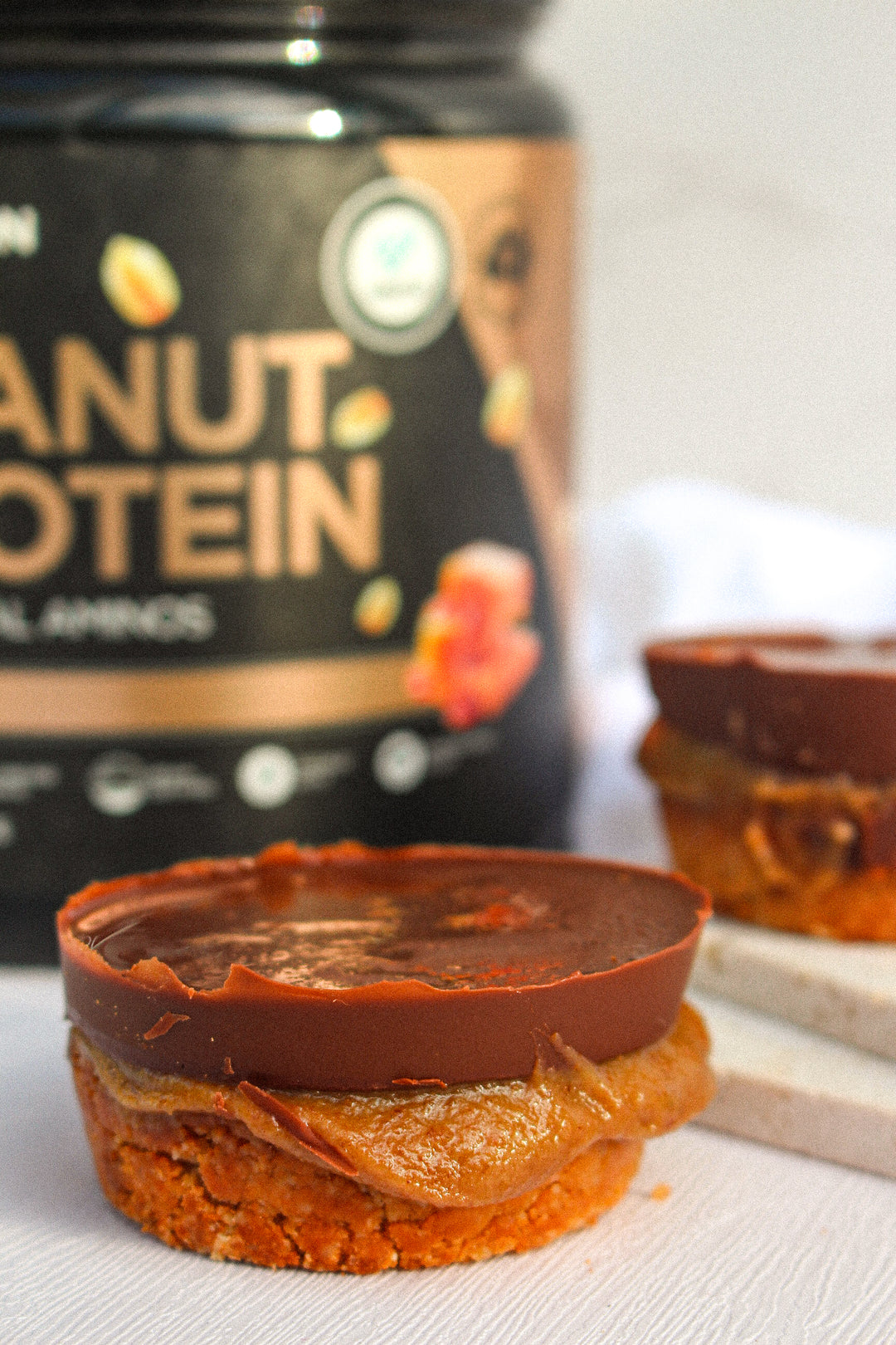 Protein Choc Caramel Cups