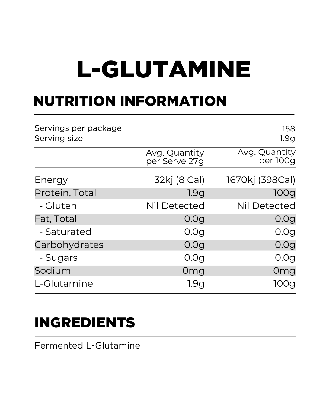 L-Glutamine